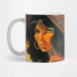 We Are Floating In Space - 92 - Sci-Fi Inspired Retro Artwork Mug